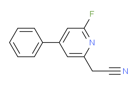 AM106078 | 1806378-49-3 | 2-Fluoro-4-phenylpyridine-6-acetonitrile
