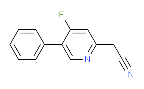 AM106087 | 1806430-73-8 | 4-Fluoro-5-phenylpyridine-2-acetonitrile