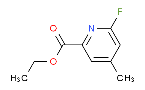 AM106110 | 1803836-01-2 | Ethyl 6-fluoro-4-methylpicolinate