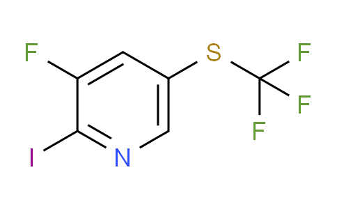 3-Fluoro-2-iodo-5-(trifluoromethylthio)pyridine