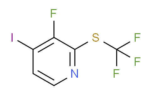 AM106123 | 1806432-16-5 | 3-Fluoro-4-iodo-2-(trifluoromethylthio)pyridine