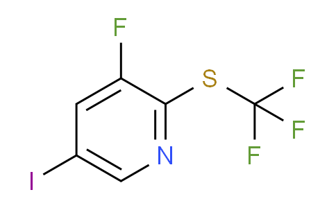 3-Fluoro-5-iodo-2-(trifluoromethylthio)pyridine
