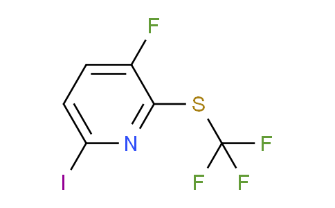 AM106126 | 1805064-96-3 | 3-Fluoro-6-iodo-2-(trifluoromethylthio)pyridine