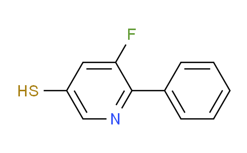 3-Fluoro-5-mercapto-2-phenylpyridine