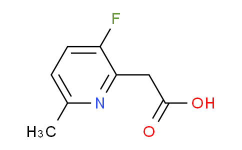 3-Fluoro-6-methylpyridine-2-acetic acid