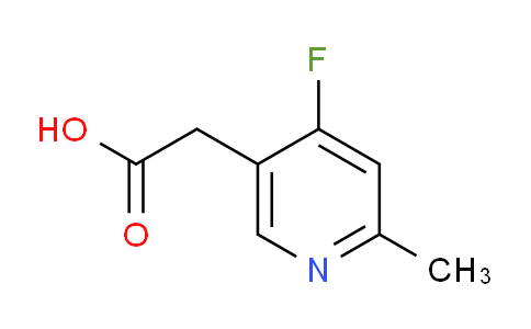 4-Fluoro-2-methylpyridine-5-acetic acid
