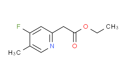 AM106187 | 1393576-92-5 | Ethyl 4-fluoro-5-methylpyridine-2-acetate