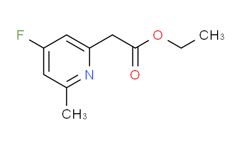 AM106190 | 1393566-02-3 | Ethyl 4-fluoro-2-methylpyridine-6-acetate