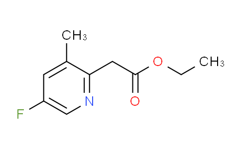 AM106195 | 1393566-53-4 | Ethyl 5-fluoro-3-methylpyridine-2-acetate