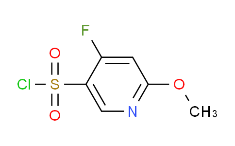 AM106203 | 1804494-41-4 | 4-Fluoro-2-methoxypyridine-5-sulfonyl chloride
