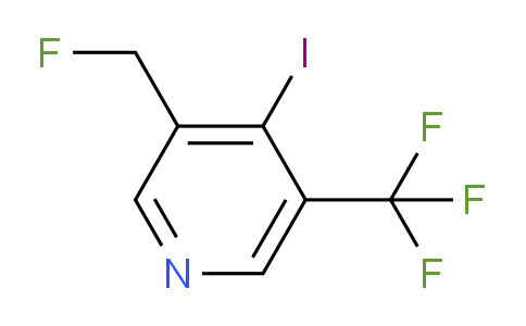 3-Fluoromethyl-4-iodo-5-(trifluoromethyl)pyridine