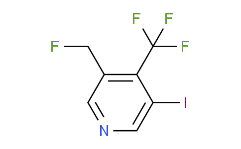 3-Fluoromethyl-5-iodo-4-(trifluoromethyl)pyridine