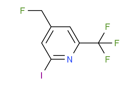 4-Fluoromethyl-2-iodo-6-(trifluoromethyl)pyridine
