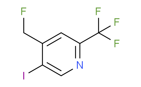 4-Fluoromethyl-5-iodo-2-(trifluoromethyl)pyridine