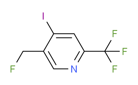 5-Fluoromethyl-4-iodo-2-(trifluoromethyl)pyridine
