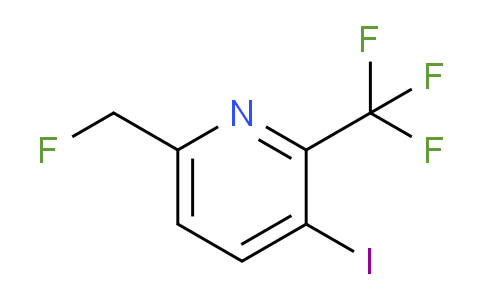 6-Fluoromethyl-3-iodo-2-(trifluoromethyl)pyridine