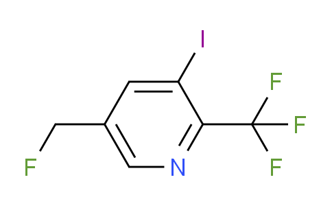5-Fluoromethyl-3-iodo-2-(trifluoromethyl)pyridine