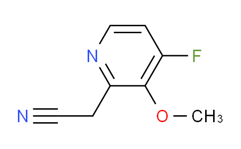 4-Fluoro-3-methoxypyridine-2-acetonitrile
