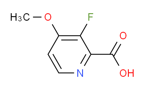3-Fluoro-4-methoxypicolinic acid