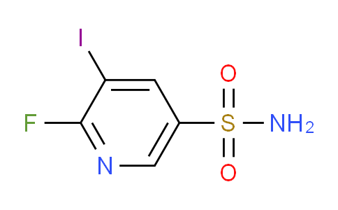 2-Fluoro-3-iodopyridine-5-sulfonamide