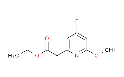 AM106357 | 1803851-60-6 | Ethyl 4-fluoro-2-methoxypyridine-6-acetate