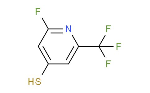2-Fluoro-4-mercapto-6-(trifluoromethyl)pyridine