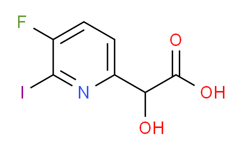 2-(3-Fluoro-2-iodopyridin-6-yl)-2-hydroxyacetic acid