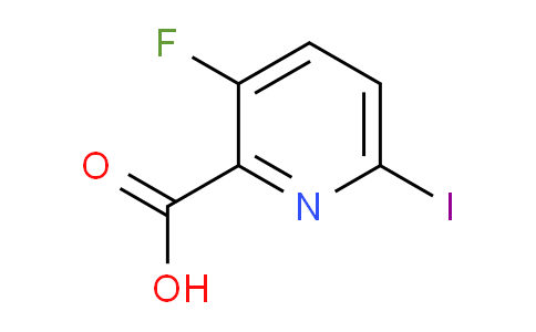 3-Fluoro-6-iodopicolinic acid