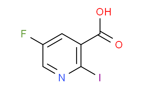 5-Fluoro-2-iodonicotinic acid