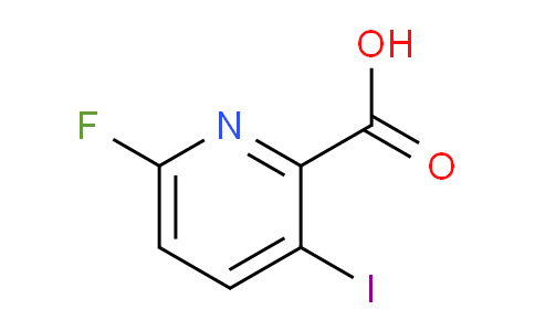 6-Fluoro-3-iodopicolinic acid