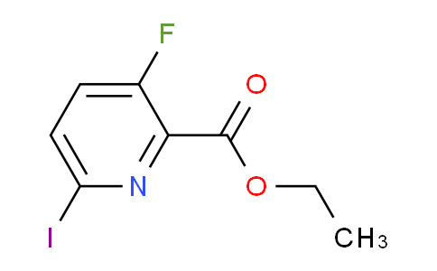 Ethyl 3-fluoro-6-iodopicolinate