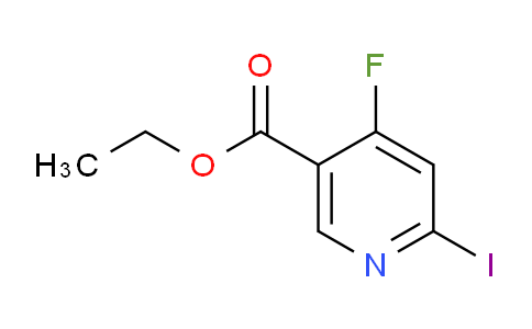 Ethyl 4-fluoro-6-iodonicotinate