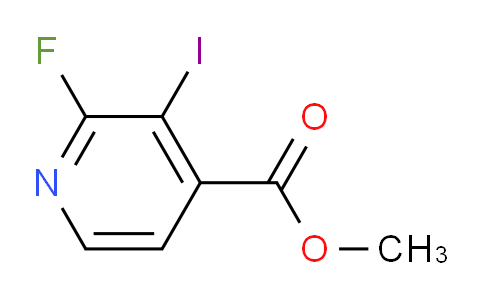 Methyl 2-fluoro-3-iodoisonicotinate