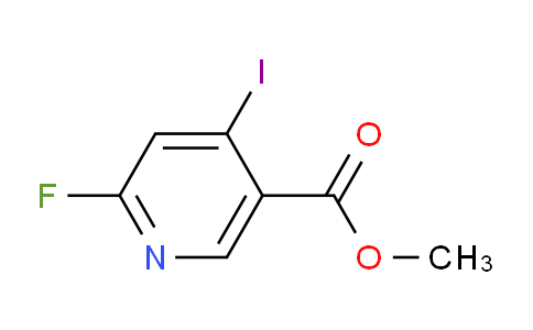 AM106508 | 1803740-20-6 | Methyl 6-fluoro-4-iodonicotinate