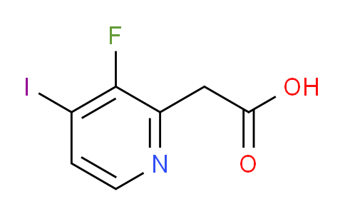 AM106516 | 1806418-98-3 | 3-Fluoro-4-iodopyridine-2-acetic acid