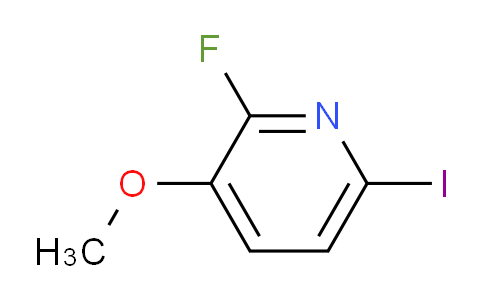 2-Fluoro-6-iodo-3-methoxypyridine