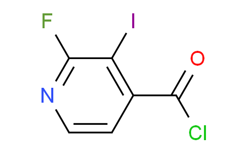 2-Fluoro-3-iodopyridine-4-carbonyl chloride