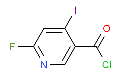 2-Fluoro-4-iodopyridine-5-carbonyl chloride