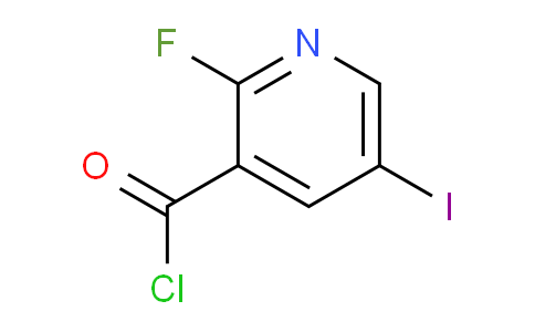 2-Fluoro-5-iodopyridine-3-carbonyl chloride