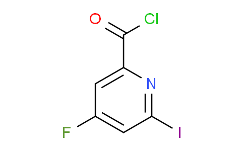 4-Fluoro-2-iodopyridine-6-carbonyl chloride