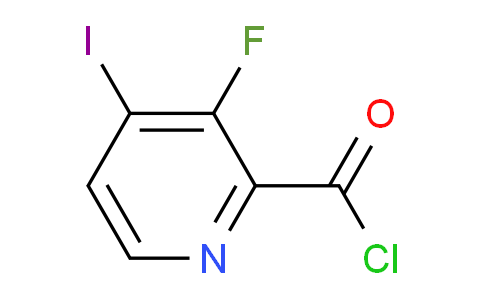 3-Fluoro-4-iodopyridine-2-carbonyl chloride