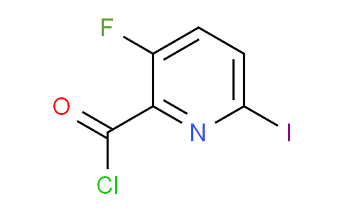 AM106590 | 1803818-57-6 | 3-Fluoro-6-iodopyridine-2-carbonyl chloride