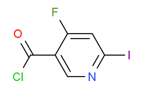 4-Fluoro-2-iodopyridine-5-carbonyl chloride