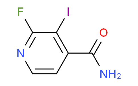 2-Fluoro-3-iodoisonicotinamide