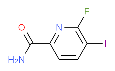 6-Fluoro-5-iodopicolinamide