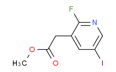 Methyl 2-fluoro-5-iodopyridine-3-acetate