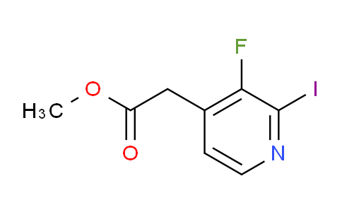 AM106602 | 1803766-39-3 | Methyl 3-fluoro-2-iodopyridine-4-acetate