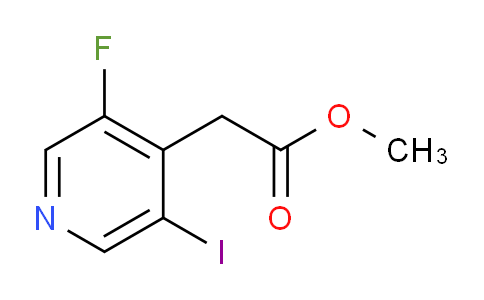 AM106605 | 1804384-54-0 | Methyl 3-fluoro-5-iodopyridine-4-acetate