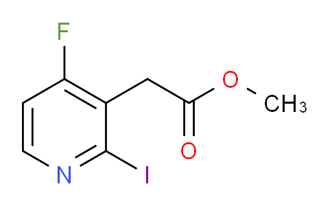 AM106607 | 1806293-63-9 | Methyl 4-fluoro-2-iodopyridine-3-acetate