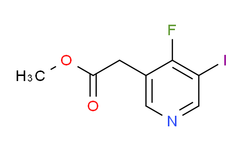 AM106609 | 1806419-21-5 | Methyl 4-fluoro-3-iodopyridine-5-acetate